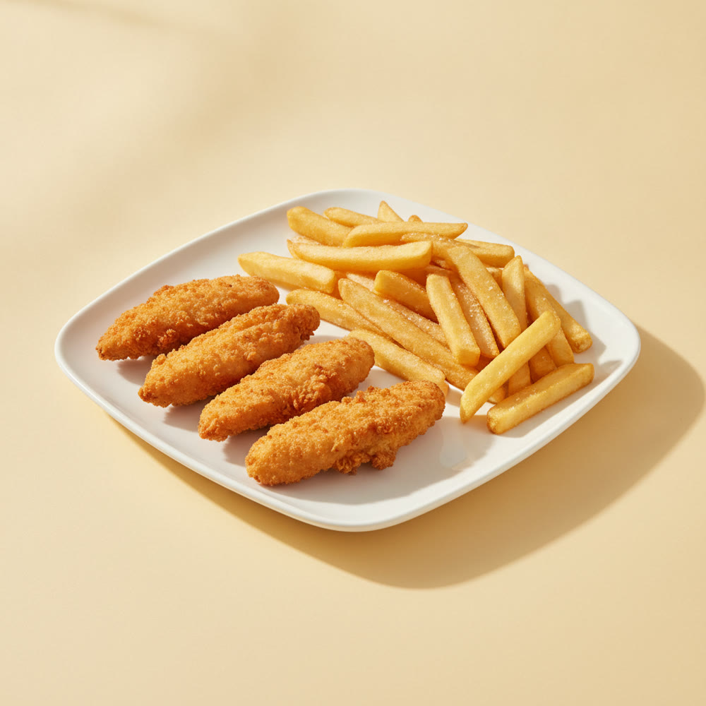 Chicken Fingers with Fries